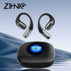 ZIHNIC Wireless Open Ear Earbuds Bluetooth 5.4,OWS Headphones,Wireless Earphones,35Hours Playtime,lPX5 Waterproof,TF card,new 2026 Audio Electronic Headset