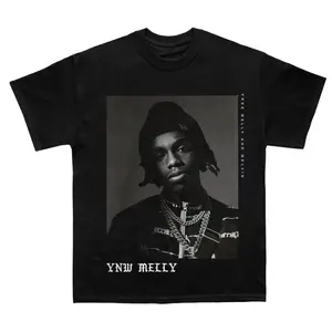 YNW Melly Graphic Tee Vintage Style HY1268