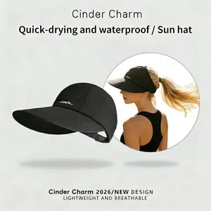 2-Pack UPF Sun Protection Baseball Hat for Men and Women - Lightweight, Adjustable Velcro Closure, Wide Brim Outdoor Sports Hat, AllSeason Elastic Design (White/Gray/Black/pink/blue)Sun Protection & Breathable