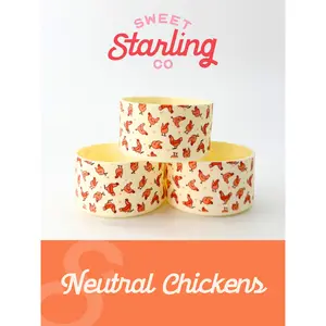 Neutral Chickens Tumbler Boots