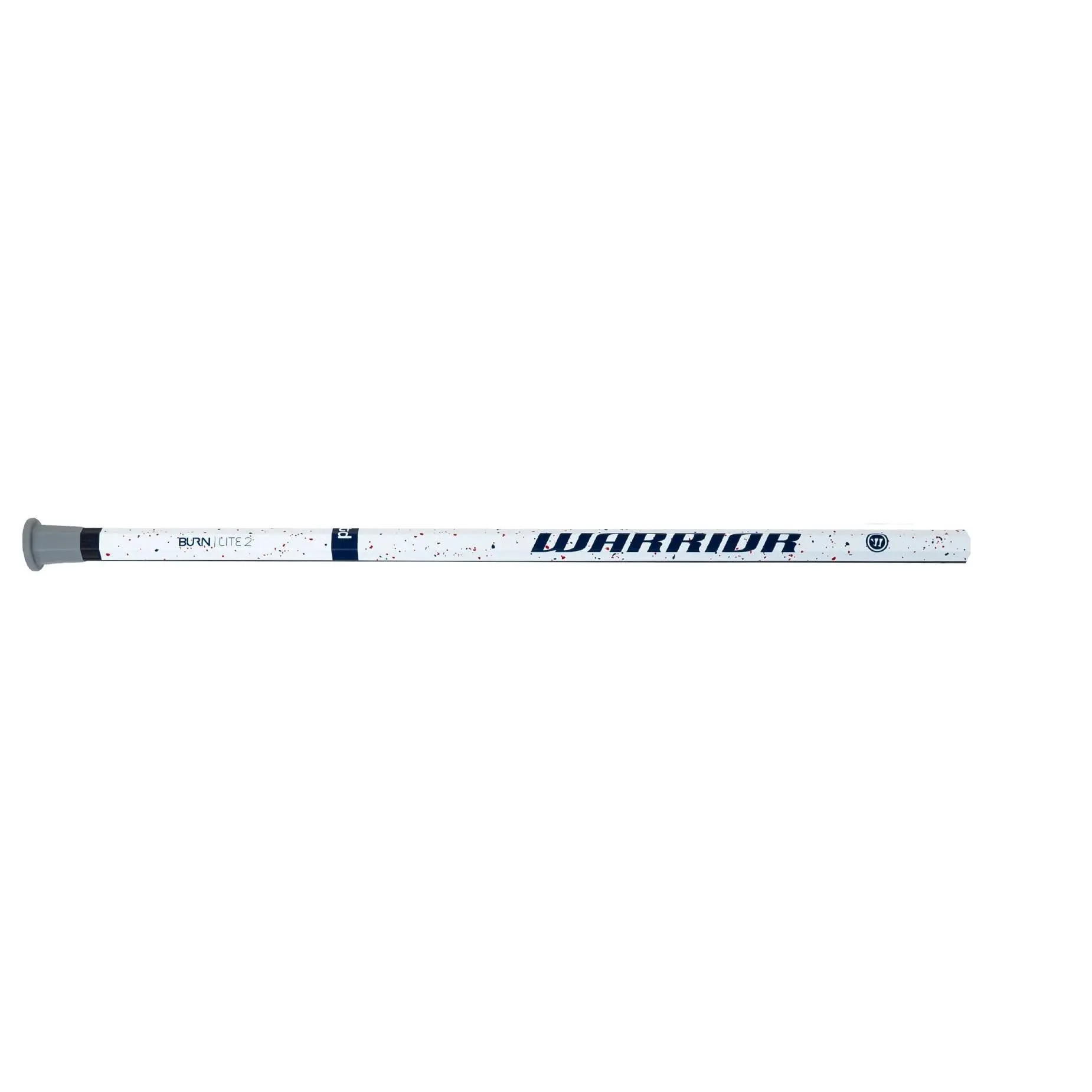 Warrior Burn Lite 2 LE Speckled Carbon Fiber Lacrosse Shaft - Lightweight Flexible Carbon Fiber Build, Enhanced Durability, Speckled Diamond Grip, Improved Control for All-Around Lightweight Performance
