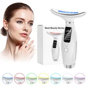 2026 New Electric Face & Neck Massager, Rechargeable Handheld Vibration Beauty Device for Skin Lifting, Firming & Relaxation, Portable Skincare Tool