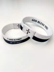 Bible Verse Bracelet - Tap for Daily Bible Verse, Waterproof & Durable, Scannable NFC Faith Bracelet