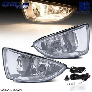 Fit For 2004-2005 Honda Civic Clear Lens Bumper Fog Light Lamps+Wiring+Switch