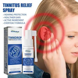 South Moon Tinnidrop Tinnitus Relief Spray with Glycerin Panthenol & Sodium PCA for Hearing Protection Healthier Ears Active Ingredient Everyday Formula