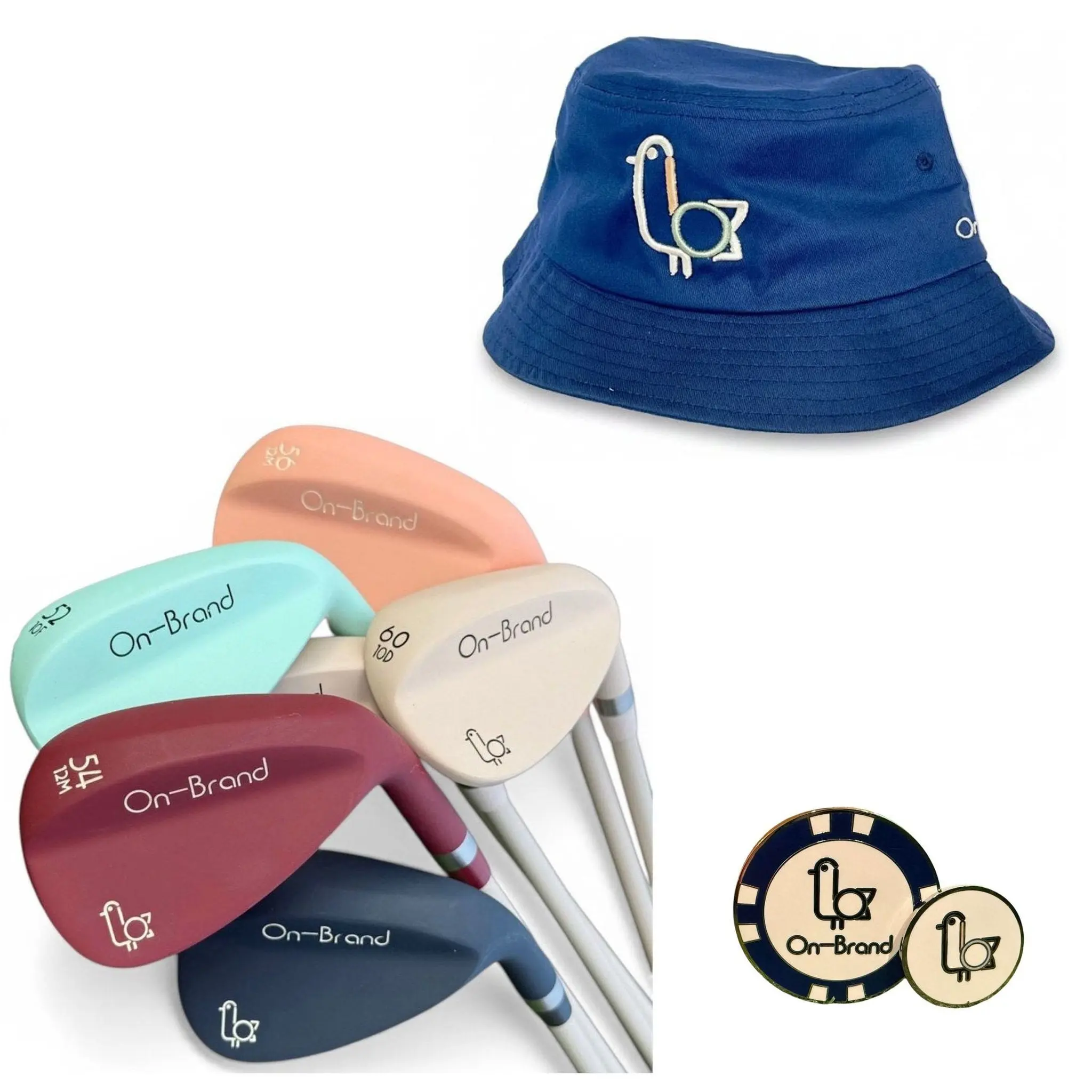Summer Bundle — Phoenix Wedge + Bucket Hat + Ball Marker