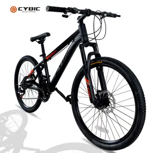 CYBIC Mountain Bike, Front Suspension Mountain Bike, 26in,21-Speed Disc, Youth/Adult Mens Womens Trail Commuter City Bicycles