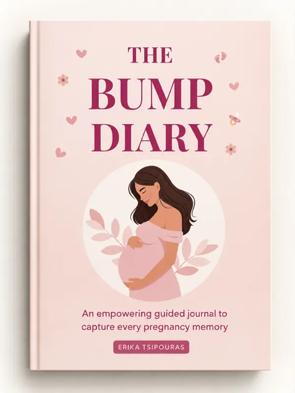The Bump Diary Pregnancy Journal for First-Time Moms | Weekly Tracker, Guided Prompts, Reflection Tool, Memory Book, Keepsake, Baby Shower Gift (Books, Humanities & Social Sciences, Psychology & Relationships)