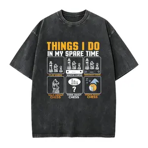Things I Do In My Spare Time Chess T-Shirt, Funny Chess Shirt, Chess Player Gift, Chess Lover TShirt, Chess Tourmament Shirt,