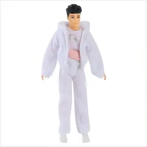 12-Inch Unisex Ken Doll Fashion African Model, Stylish Male Toy Figure, Perfect Gift for Collectors and Kids, Durable Design
