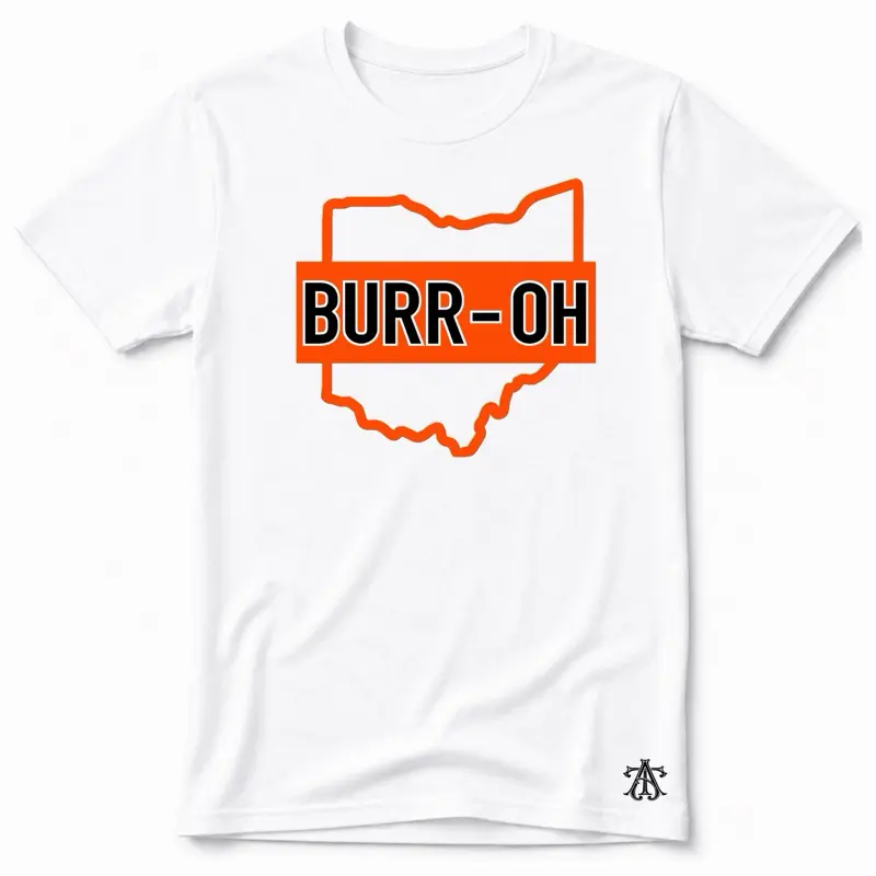 BURR-OH, Cincinnati Football T-Shirt