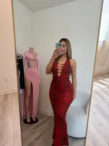 Zasha red dress 0528