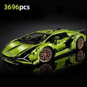 High-Tech Lamborghini Sián Building Blocks Set 42115, Adult Gift & Kids Toy, Racing Car Model, Unisex Plaything
