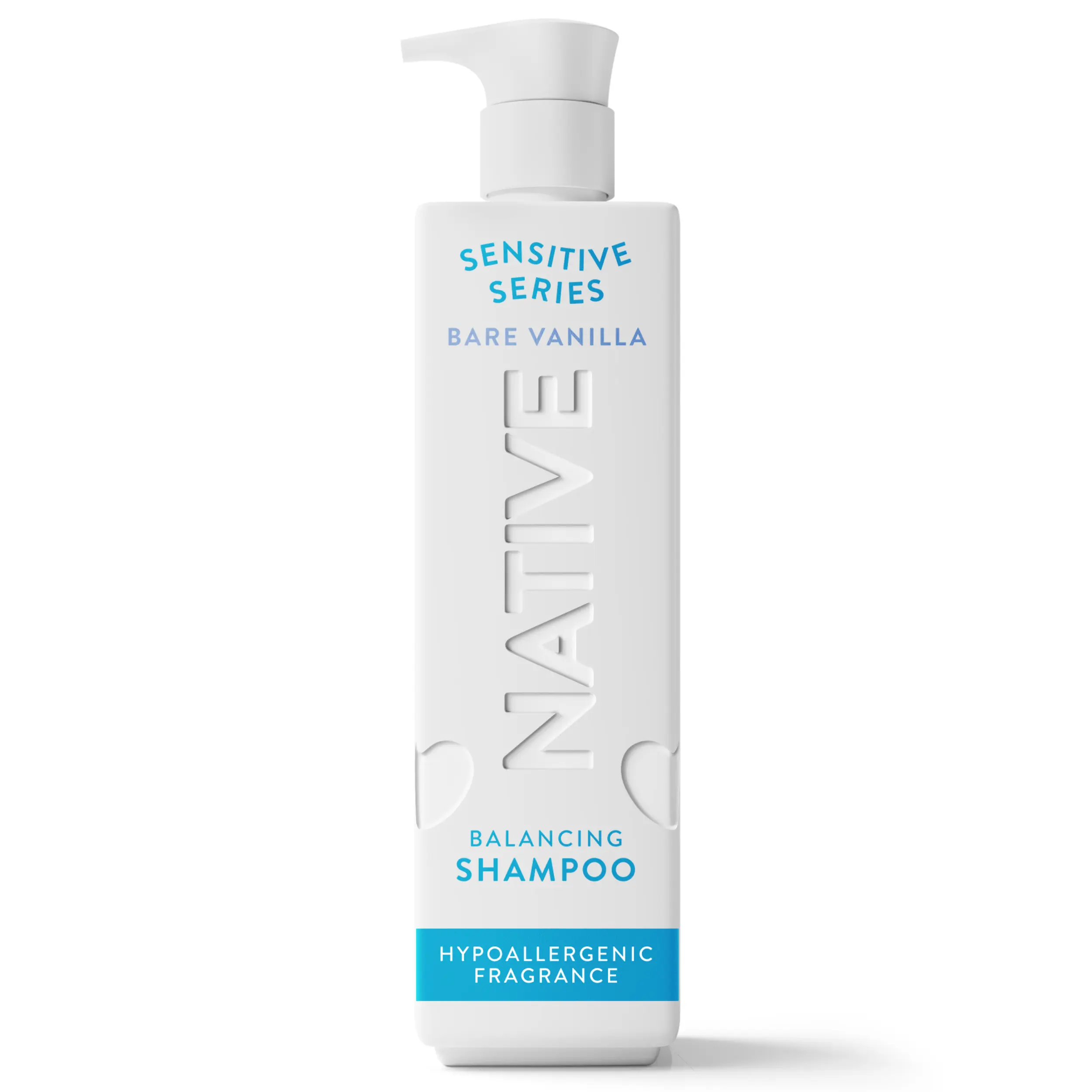 NATIVE Sensitive Series Shampoo – Hydrating Hair Care for Sensitive Scalp, Naturally-Derived Ceramides