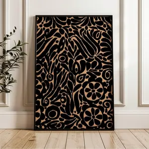 [UNFRAMED] Talavera Tile Printable Neutral Wall Decor Modern Mexico Art Rustic Hacienda Rancho Decor