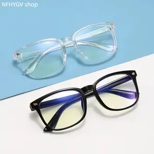 Blue Light Blocking Glasses Classic Unisex Eyewear Wide Frame High Definition Lens Comfortable Eye Protection Spectacles for Computer Working Online Gaming Watching Videos And Long Time Electronic Device Using