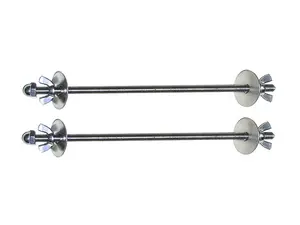 Whole Animal Rotisserie Stainless Spit Pins - 12 inch (pair)