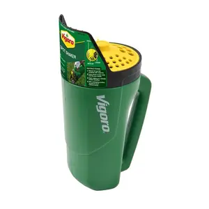 Hand Spot Shaker/Hand Spreader for Fertilizer, Grass Seed, and Ice Melt