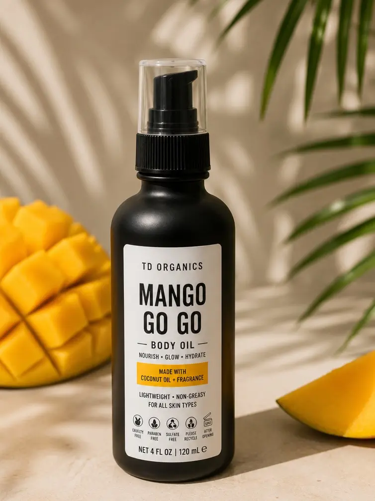 Mango Go Go Body Oil, Hydrating Beauty & Personal Care Bath Body Oil ...
