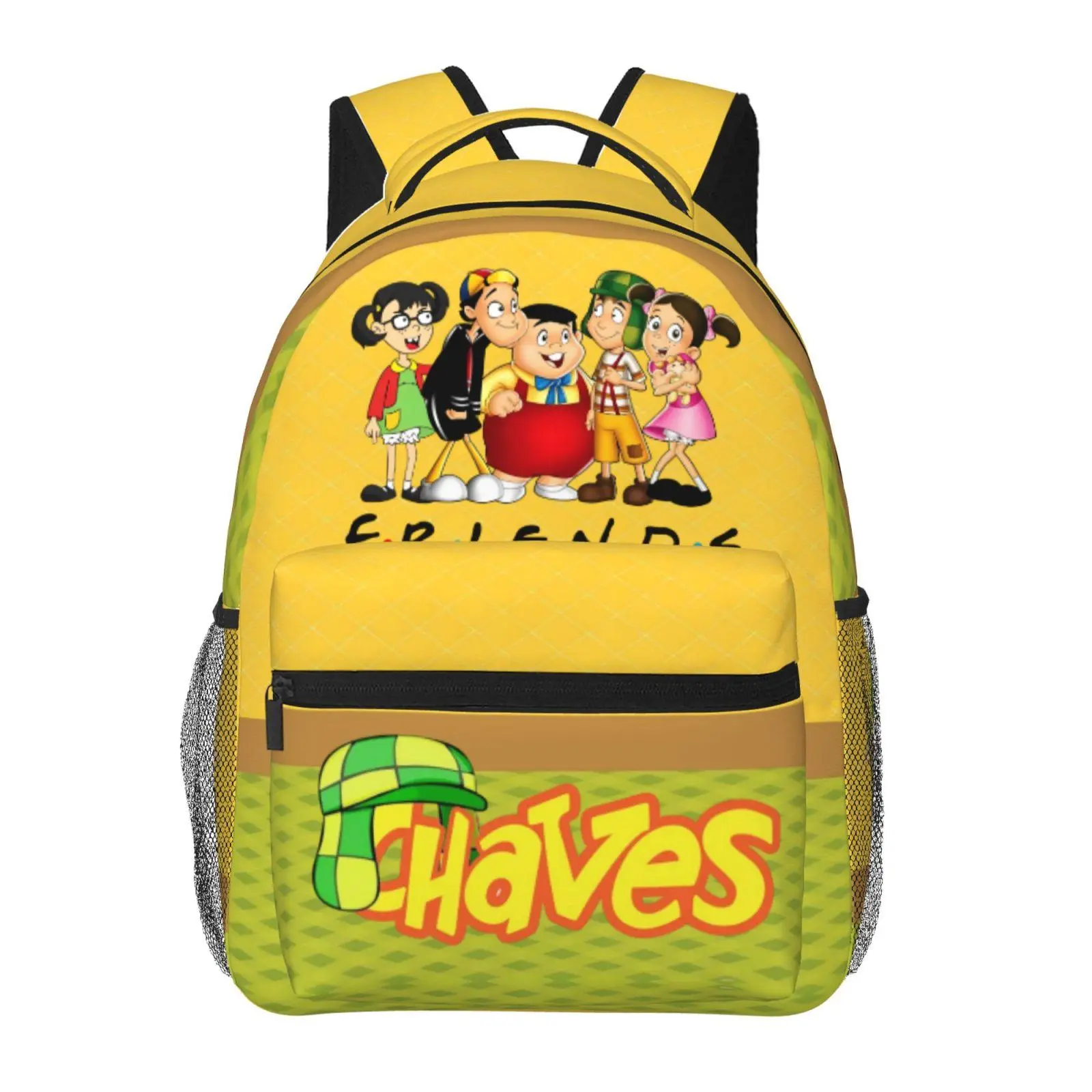 El chavo Backpack Chavo Lightweight Bagpack El chavo del ocho party supplies Travel School Bag with Multiple Pockets For Work And Travel And Multiple Uses
