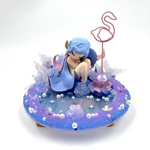 Night Light Stand - Sleep Flower Elves  - Cream Glue