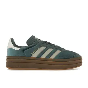 adidas Women's Gazelle Bold Mineral Green Velvet, from StockX