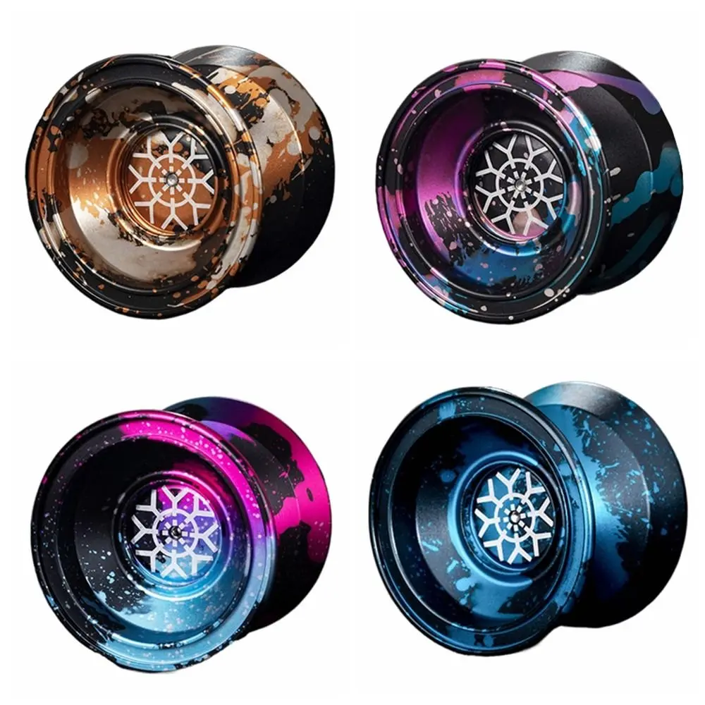 Premium Aluminum Alloy Yoyo Unresponsive Professional Trick Yoyo Durable Long Sleep Time for Yoyo Enthusiasts