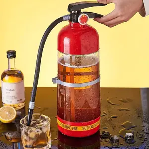 Large Capacity Fire Extinguisher Beer Cannon, Creative Drink Dispenser Bucket for Parties Ktv Bars Restaurants, Fun Drinking Game Accessory