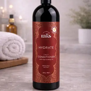 Best Conditioner for Frizzy Hair  | MKS eco Kahm Smoothing Conditioner (Keratin + Argan Oil for Smooth, Silky Hair)