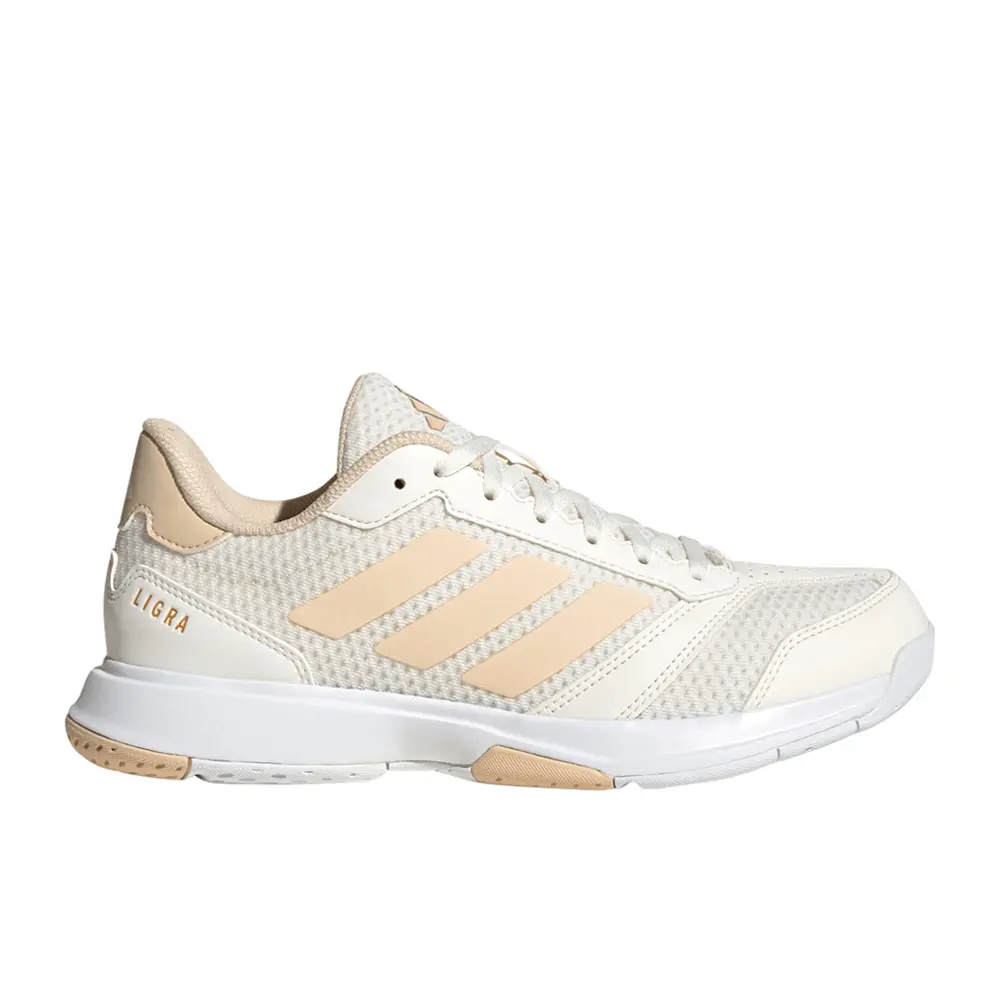 adidas Womens Ligra 8 Indoor Volleyball Sneakers Shoes - Off White