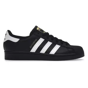 adidas Superstar Core Black Cloud White Gold - Trendy Streetwear Essential