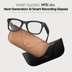 Qrd Advanced Ai Smart Glasses, Ai Assistant, Real-Time Translation, 1080P HD Camera, Bluetooth-compatible, 300mah, Futuristic Lifestyle Gear