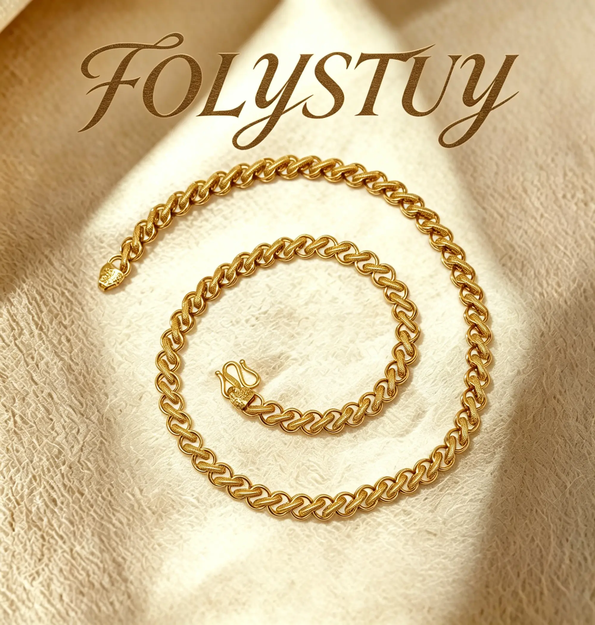 [23.6inch by 9mm Dragon Bone Necklaces] FOLYSTUY (YNY01) Dragon Bone Chain & Link Elegant Unisex