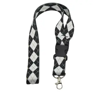 Northwest Straps Woven Crossbody-Keychain Lanyards with Badge Holders, Bold Prints, Polyester Web, Textile Look for Office Identification Supplies, Crossbody Lanyard, Keychain Lanyard