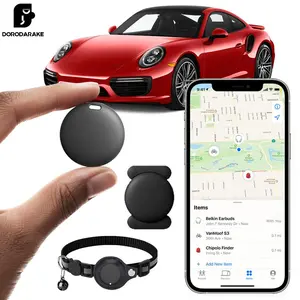 GPS Tracker for Car,(iOS Only) Mini Tracker Device with Weatherproof Magnetic Case-No Monthly Fee-Best Hidden GPS Tracker, Anti-lost Device, Works with Apple Find My