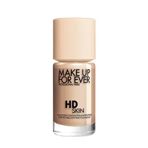 Make Up For Ever HD Skin Foundation 30ml - Waterproof, Sweatproof, Longwear, Flawless Makeup - Medium to Full Coverage Concealer Beige Caramel Coffee