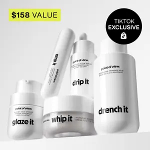 Dew It Bundle by Point of View: Ultimate Routine for Skin Repair, Hydration, and Glow Deep Treatment Set