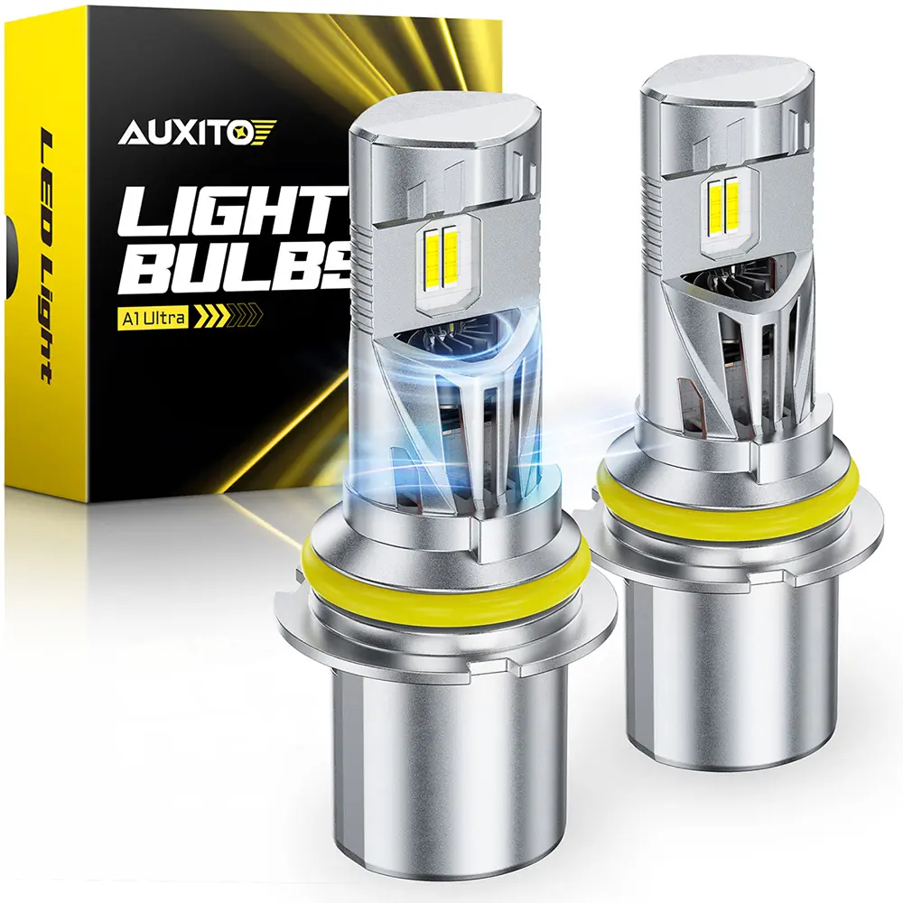 【ULTRA HEADLIGHT】For 2000-2006 Nissan Sentra LED Headlight Bulbs-9007 High/Low Beam Bulbs, 58000LM 6500K Cool White 1000% Brighter,70,000Hrs Long Service Life with 20000RPM Cooling Fans,CANBUS Ready,No Flickering,Pack of 2