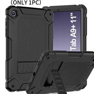 for Samsung Galaxy Tab A11+ Plus 11 Inch 2026/ A9+ Plus 2023, Shockproof Rugged Protective Case Cover with Kickstand, Durable Tablet Casing