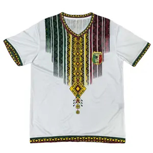 26-27 Mali National Team White Top S-4XL Fan Edition Jersey Personalized Men's Classic Match Customized Number Trendy Retro Wear Spring/Summer Football Suit