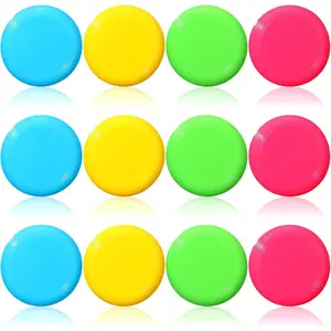 Kids 3.4 Inch Mini Flying Discs Bulk Flyer Toy 4 Colors, Ideal for Outdoor Pets Dog Yard Lawn Games Party Kindergarten Teaching Favors