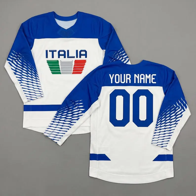 Custom Ice Hockey Jersey, Personalized Name Number Hockey Shirt, Unisex Fan Jersey S-5XL