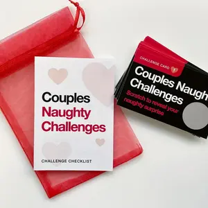 Funny Birthday Day Gift for Him Her, Couples Scratch Card Game, Naughty Scratch Card, Birthday Day Gift for Her, Naughty Gift for Him And Her, Valentines Card for Couples, Valentine'S Day Naughty
