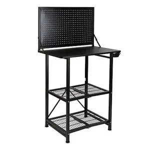 Improvements Origami Foldable Work Bench with Pegboard