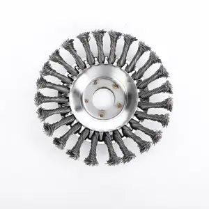 The lawn mower grass head is universally polished, the grass wheel is weededed, the brush is reinforced, and the steel wire is rust removed eater blade trimmer replacement wire rotary brush