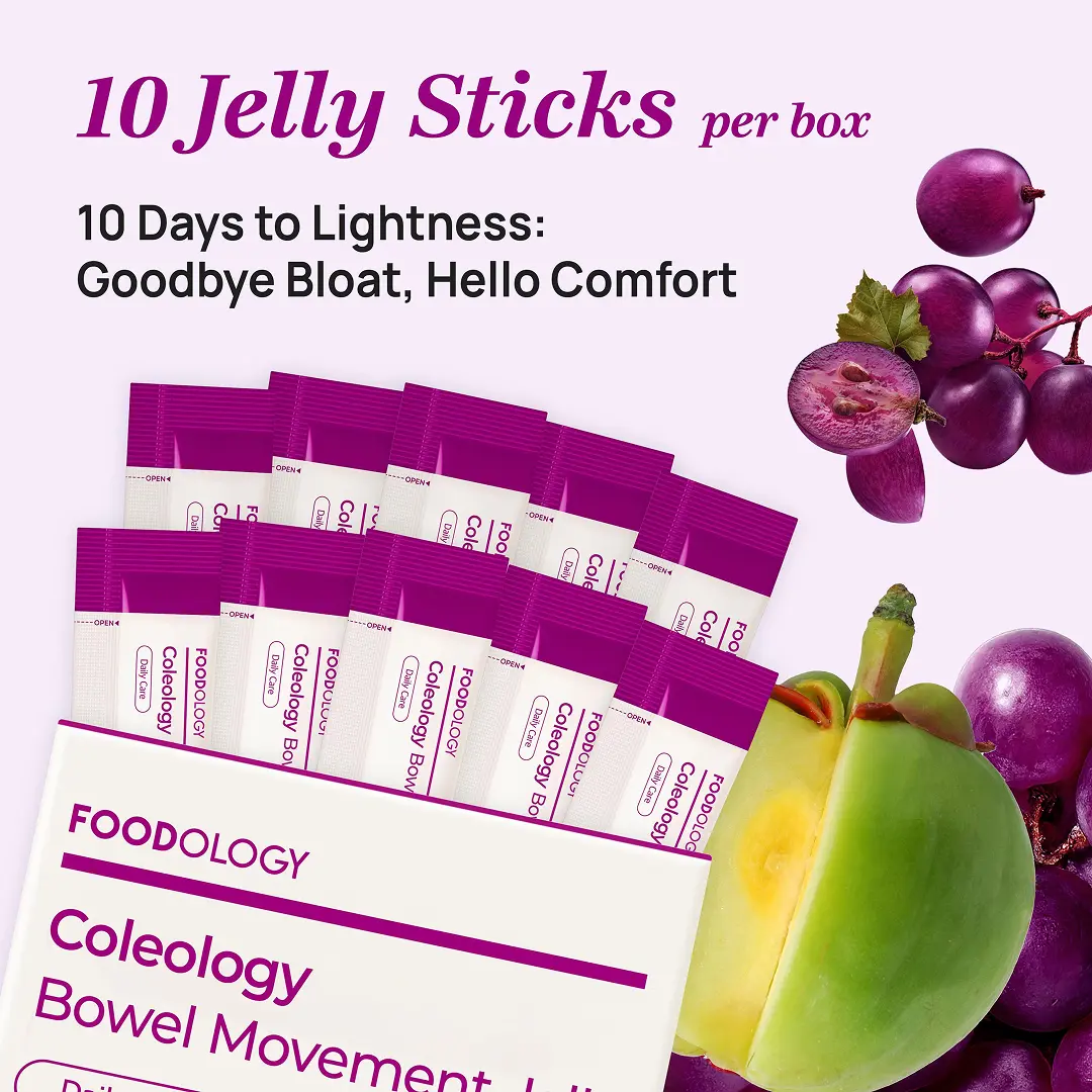 FOODOLOGY] Coleology Bowel Movement Jelly, Gut Comfort Relieves