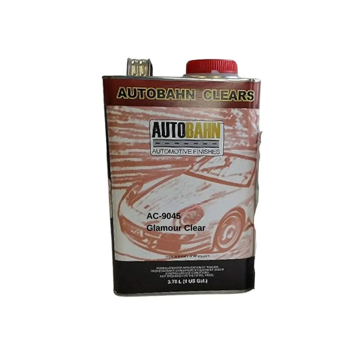 Autobahn ADBAC9045-1 1 gal Glamour Clearcoat, 2-1 Mixing