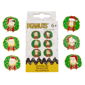 Peanuts Snoopy & Gang Holiday Wreath Blind Box Pin