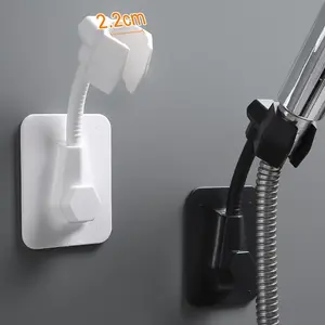 Universal Shower Base, No-drill Universal Adjustment Shower Base, Bathroom Traceless Adhesive Shower Bracket, Shower Head Base