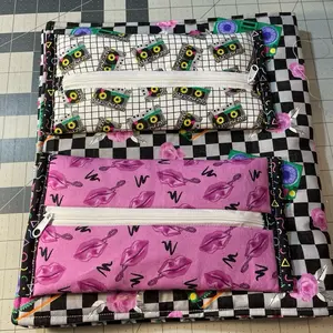 Travel Cover for Coloring Book & Supplies
